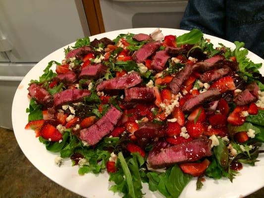 Balsamic Beef Summer Salad