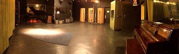 Studio A - Main Live Room (4 additional isolation rooms)