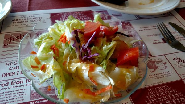 Salad with italian