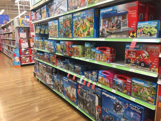 My boy was here for Lego and Hasbro Star Wars figures. I'm here for Playmobil.