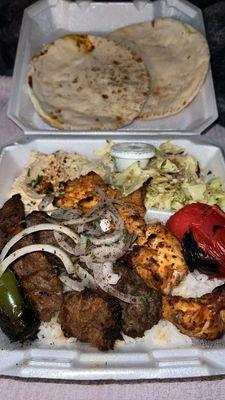 Combination Kebab Plate