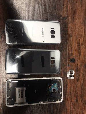 Replacing back glass on Samsung Galaxy S8 Plus