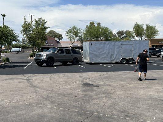 One of the truck and trailers they run. Yes there is multiple.