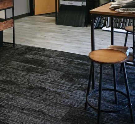 Commercial floor covering