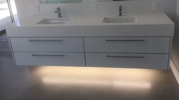 Custom sinks cutout