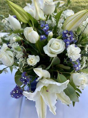 Gorgeous Sapphire Skies arrangement