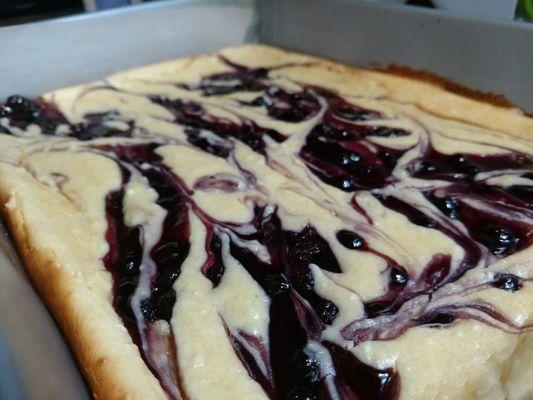 Blueberry Cheesecake Bars