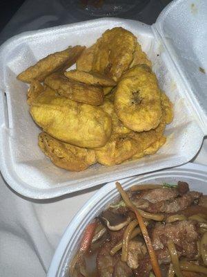 Fried Green Plantain