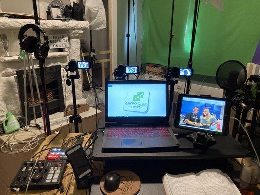 podcasting and livestreaming