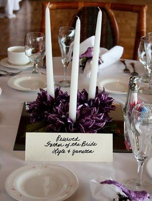 #realwedding Place Card