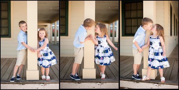 Sibling session at The Crossings in Colonie NY