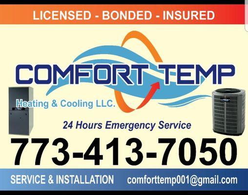 Comfort Temp Heating & Cooling LLC