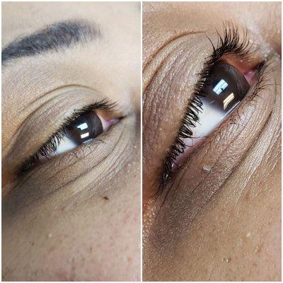 Lash Lifting, the alternative to lash extensions, 4+ weeks with no touch up. Lift and curl your lashes