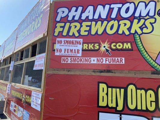 Phantom Fireworks