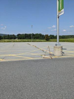 parking lots are like everything else, poorly maintained