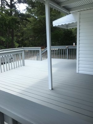 More Custom Deck Refinishing!