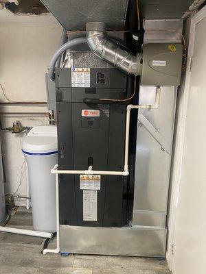 Trane Hyperion Air Handler for a Heat pump system