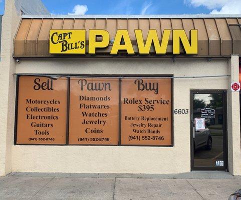 Capt Bills Pawn & Gun Sell Motorcycles,Collectibles,Eletronics,Guitars,Tools,Diamonds,Flatware,watches,Jewelry,COins,gold