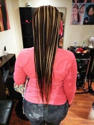 Individual braids