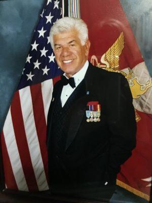 Dad before Alzheimer's diagnosis.  Retired Marine, 20 years, fought in the Korean War with the Chosin Few.