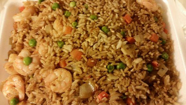 Shrimp fried rice