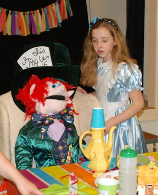 Mad Hatter Tea Party for youth.