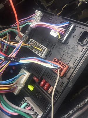 Wire harness fix