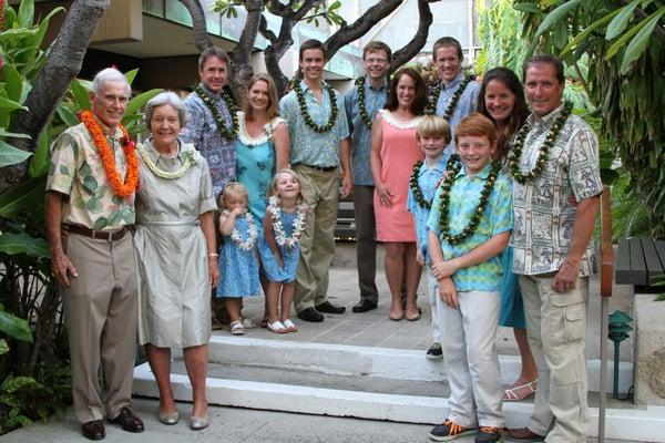 After 50 years the Family is together.