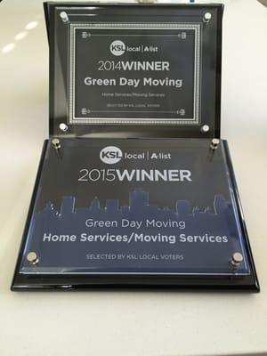 Its our commitment to customer satisfaction that makes Green Day Moving the "Mover of Choice."
 Call Now 801-734-8987