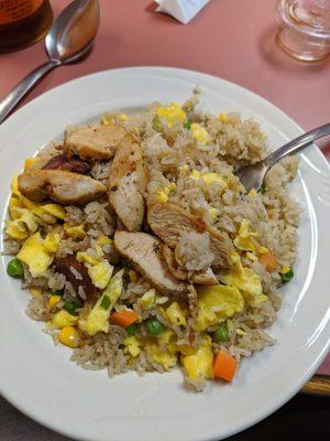 Chicken Stir Fried Rice Lunch Special