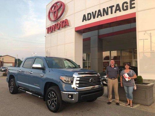 My first Advantage Toyota purchase.