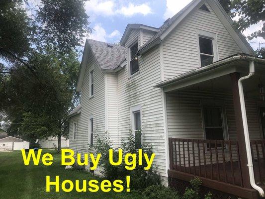 Is there an ugly house in your neighborhood??? Let us know so we can transform it into a beautiful home again!