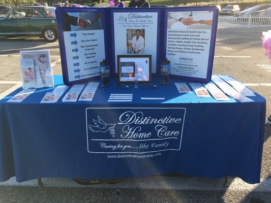 Info Booth at this years Alzheimer's Walk - Prince Georges County 2017 National Harbor , Oxon Hill