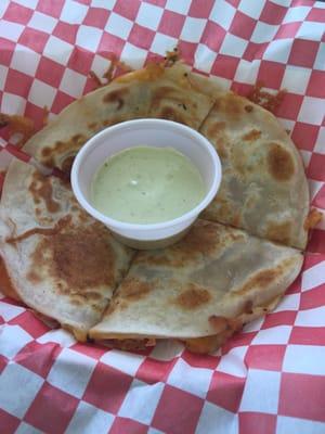 Pulled Pork Quesadilla !!!