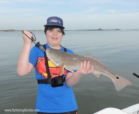 Ben's first Redfish!