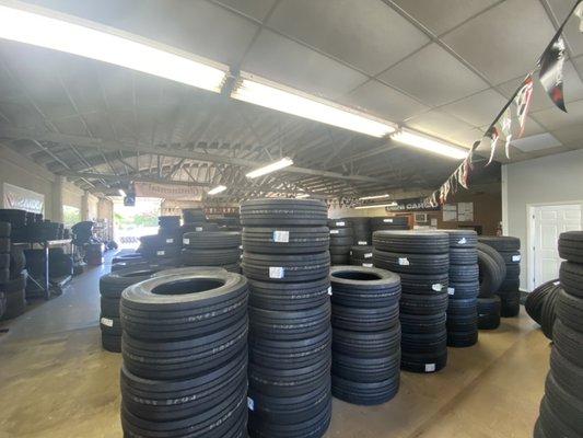 *** NEW AND RETREADED TIRES ONLY ***
 USED TIRES UNAVAILABLE