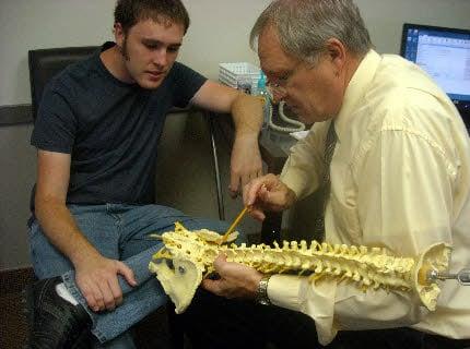 Dr. Mayo recognizes  the importance of the spine on the nervous system. Dr. Mayo shows patients exactly what needs to be done.