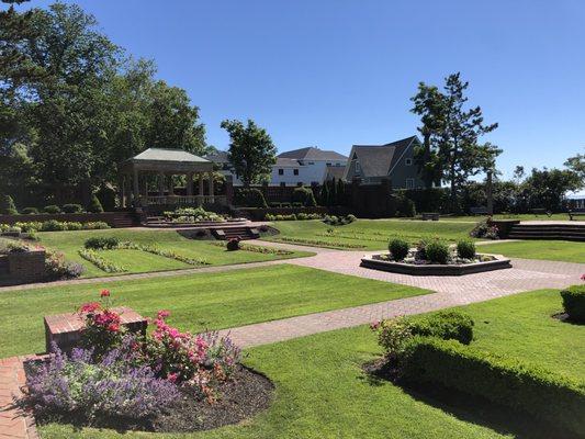 Beautiful heritage garden and architecture.