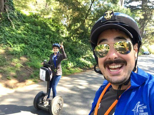 nothing but Segway smiles on our Golden Gate Park Segway tours