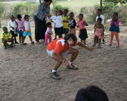 Students at the Creche in St. Lucia, South Africa