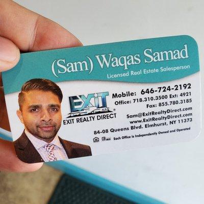 Waqas Samad (Sam) Unprofessional Salesman