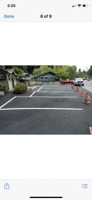 Sealing and Striping a business