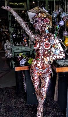 6-ft mannequin/mosaic