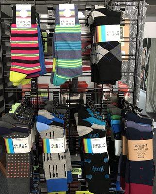 Funky Socks Galore, $2.99 and up.