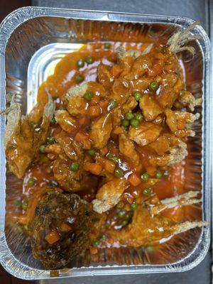 D4 Deep - Fried Sea Bass in Sweet Sour Sauce