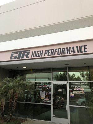 GTR High Performance Store Front