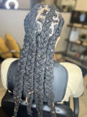 Loc straight backs