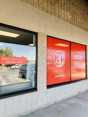 Storefront of the Arvada center.