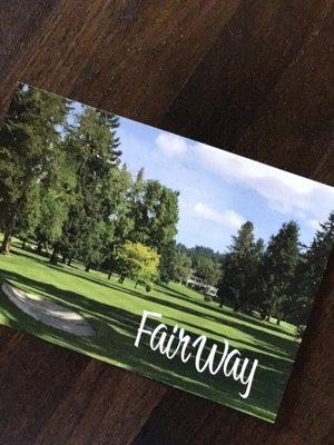 The new "FairWay" American Steakhouse at the Salem Golf Club