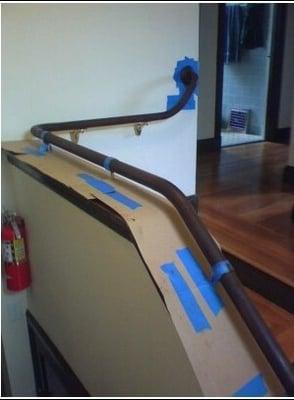 help, need a railing before the grandparents arrive.